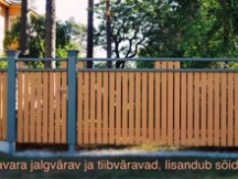 Puitaed, liugvärav, jalgvärav, piirdeaed, tiibväravad, väravaautomaatika, jalgvärav, postkast