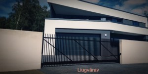 Liugvärav, metallaed, aia ehitus, väravaautomaatika sommer